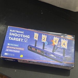 Electric shooting target for nerf